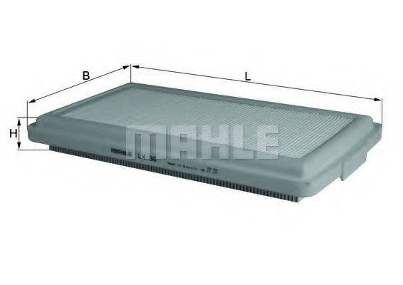 MAHLE ORIGINAL LX 36