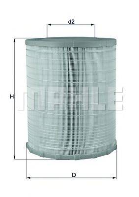 MAHLE ORIGINAL LX 3480