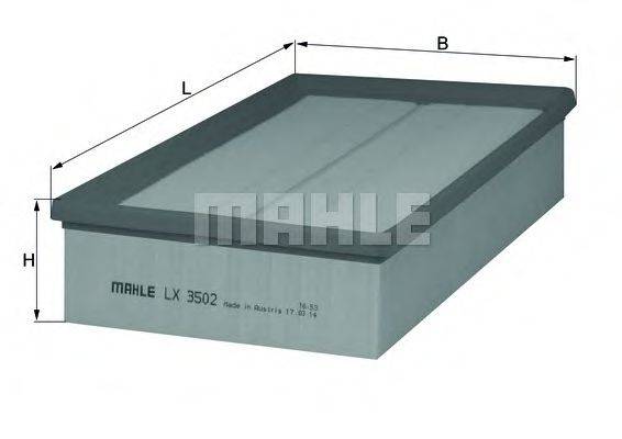 MAHLE ORIGINAL LX 3502
