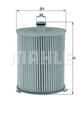 MAHLE ORIGINAL KX 245/4D