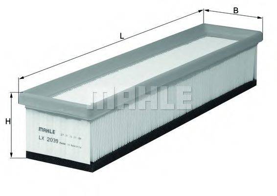 MAHLE ORIGINAL LX 2039
