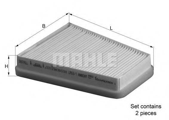 MAHLE ORIGINAL LA 53/S