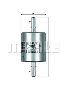 MAHLE ORIGINAL KL 191/1