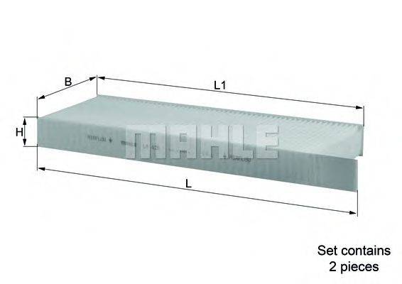 MAHLE ORIGINAL LA 428/S