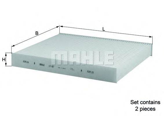 MAHLE ORIGINAL LA 467/S