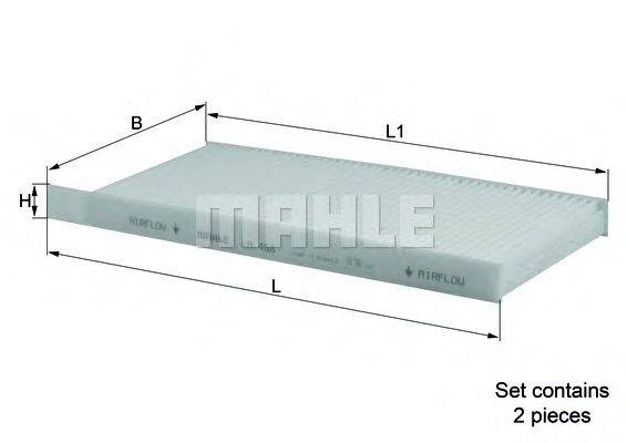 MAHLE ORIGINAL LA 468/S