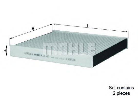 MAHLE ORIGINAL LAK 467/S