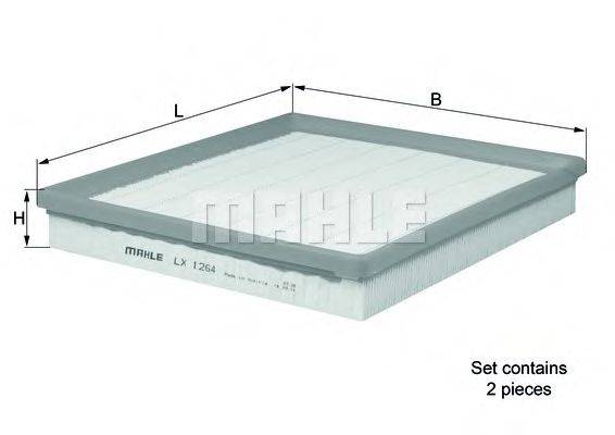 MAHLE ORIGINAL LX 1264/S