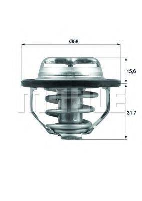 MAHLE ORIGINAL TX 122 82
