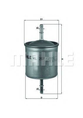 MAHLE ORIGINAL KL 257
