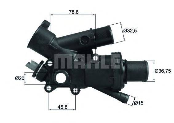 MAHLE ORIGINAL TH 43 83