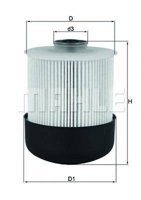 MAHLE ORIGINAL KX 338/26D