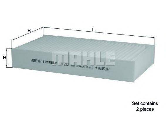 MAHLE ORIGINAL LA 295/S