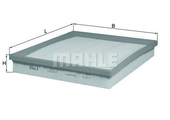 MAHLE ORIGINAL LX 2076/1