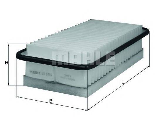 MAHLE ORIGINAL LX 3187