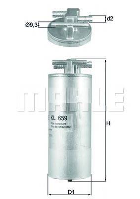 MAHLE ORIGINAL KL 659