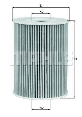MAHLE ORIGINAL OX 254D5