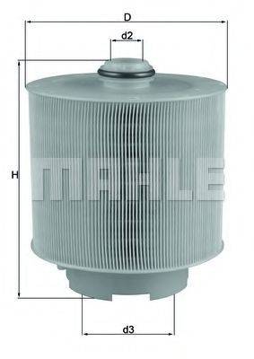 MAHLE ORIGINAL LX 1006/2D