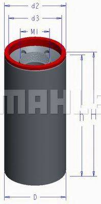 BOSCH 0986AF0039 Масляний фільтр