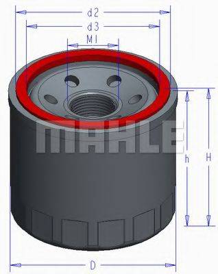 MAHLE ORIGINAL OC 980