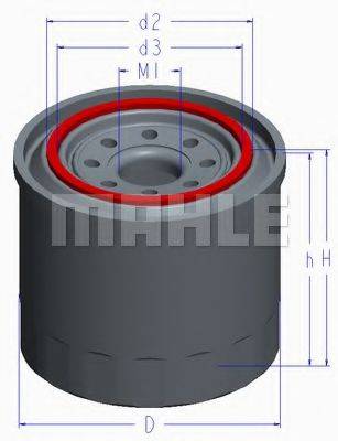 MAHLE ORIGINAL OC 609
