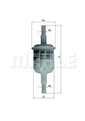 MAHLE ORIGINAL KL 13 OF