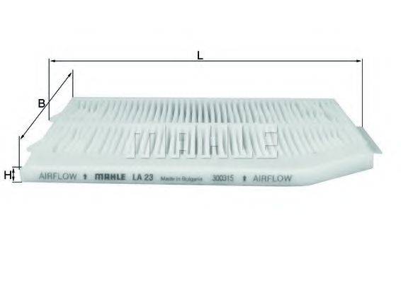 MAHLE ORIGINAL LA 23