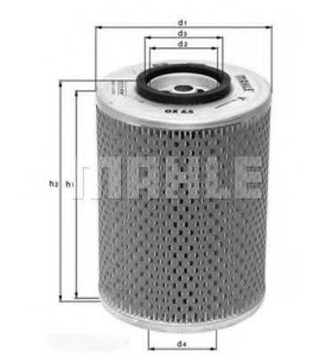 MAHLE ORIGINAL OX 65D