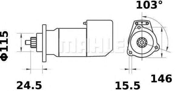 MAHLE ORIGINAL MS 492