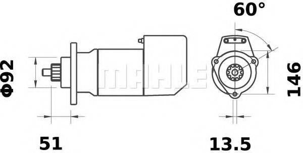 MAHLE ORIGINAL MS 481