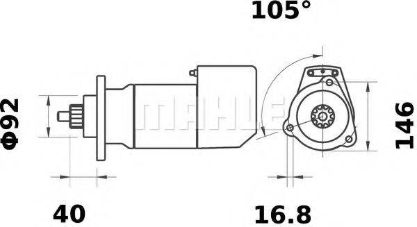 MAHLE ORIGINAL MS 472
