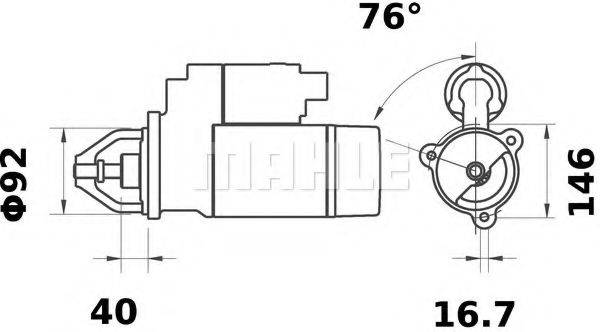 MAHLE ORIGINAL MS 464