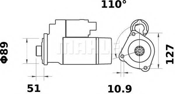 MAHLE ORIGINAL MS 452