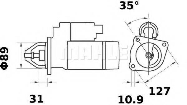 MAHLE ORIGINAL MS 435