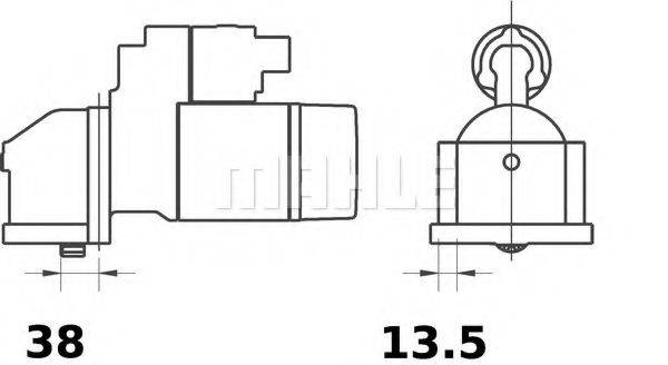 MAHLE ORIGINAL MS 422