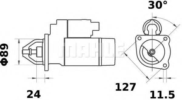 DELPHI LRS00568 Стартер