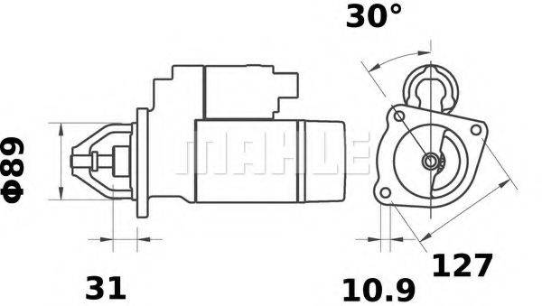 MAHLE ORIGINAL MS 356