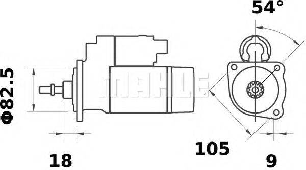 MAHLE ORIGINAL MS 340