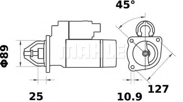 MAHLE ORIGINAL MS 328