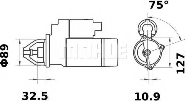 MAHLE ORIGINAL MS 333