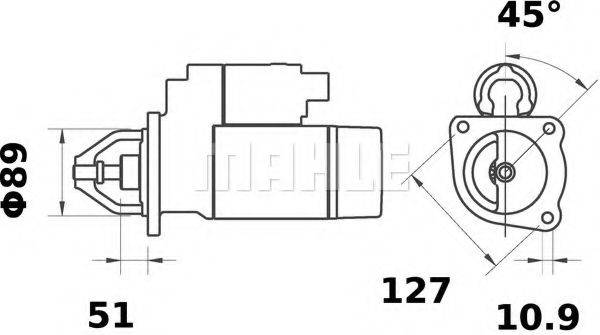 MAHLE ORIGINAL MS 325