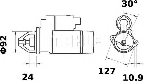 DELPHI 26 388 Стартер