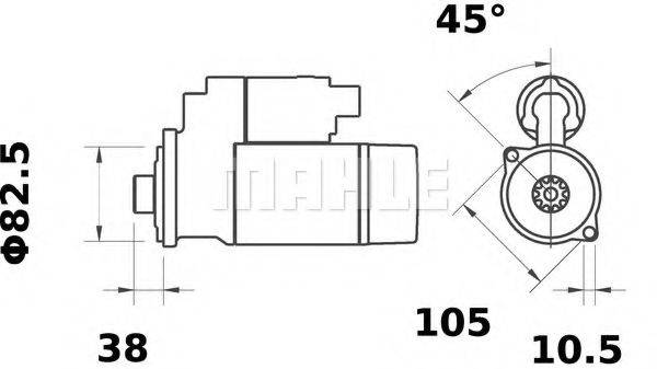 MAHLE ORIGINAL MS 293