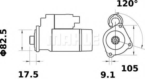 MAHLE ORIGINAL MS 259