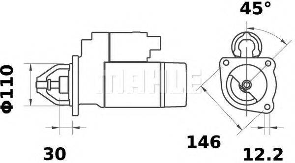 MAHLE ORIGINAL MS 248
