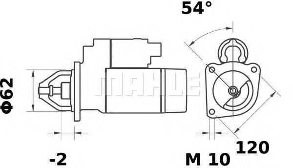 MAHLE ORIGINAL MS 253