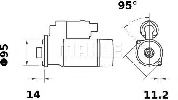 MAHLE ORIGINAL MS 215