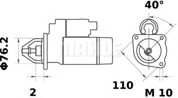 MAHLE ORIGINAL MS 216