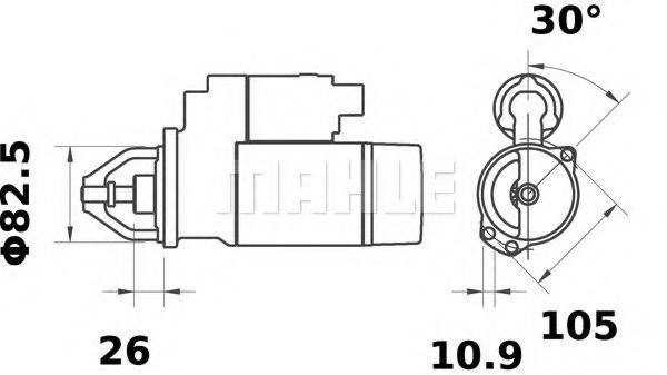 MAHLE ORIGINAL MS 219