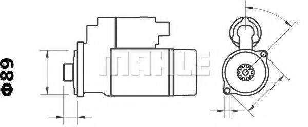 DELPHI LRS02512 Стартер